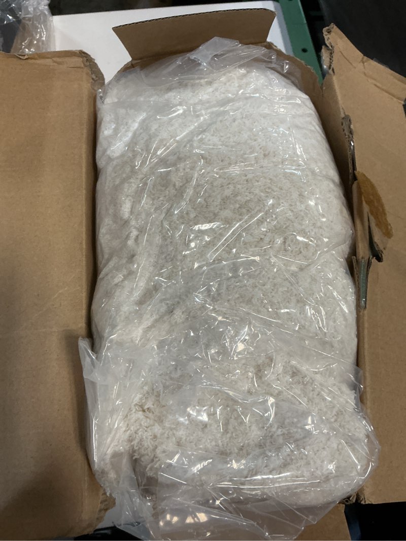 Condition photo showing Good Condition for snuggle sac buttery ivory bedding blankets twin size 60x80, super soft blankets warm cozy knit fuzzy plush blanket for sofa, bed, living room, heather ivory, 60x80 inches heather ivory twin (60"x80")