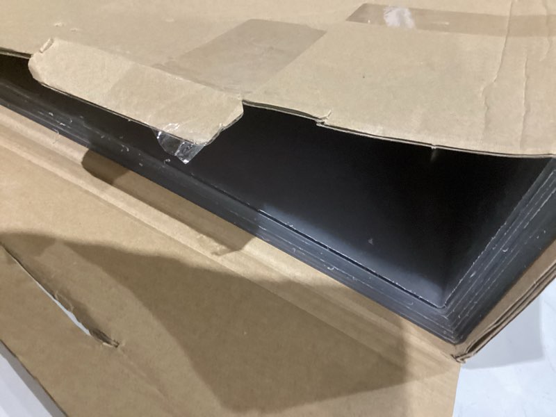 Condition photo showing As Is for OKPOW Shelf Dividers Closet Organizer - 12" Tall X 11.8" Deep Acrylic Clear Sturdy Separate for Clothes Purse - Adjustable Space Saver Easy Install for Home Organization Enthusiasts 8 Pack 8 Pack Extra Tall 12" x Deep 11.8"