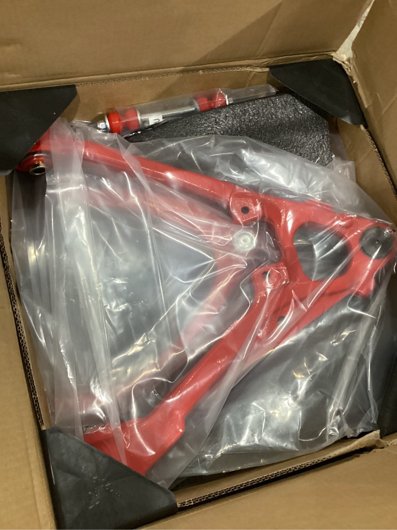 Condition photo showing Good Condition for front end 12pc control arms suspension kit for chevy silverado 1500 gmc sierra 1500, suburban 1500, yukon xl 1500/yukon, avalanche, tahoe, escalade ext/esv, 4 tie rods 2 boots 2 sway bars front lower 12pc