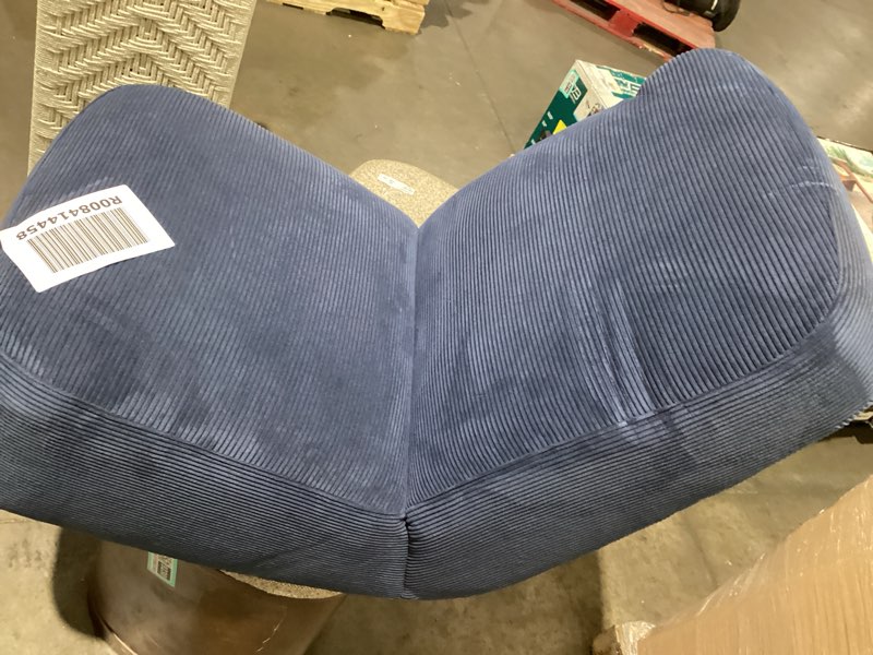 Condition photo showing Good Condition for rocking floor dorm lounge chair navy corduroy - room essentials™