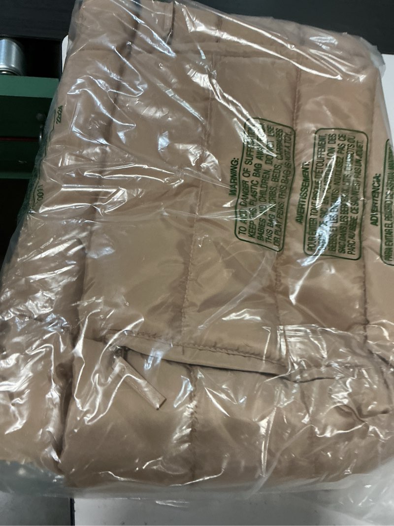 Condition photo showing Good Condition for bagstellar puffer tote bag for women, lightweight puffy work handbag teacher nurse quilted shoulder bag for school travel gym | cloud bag w/ zipper, daily college bags, 15.6" computer bag, clinical nursing bag, 40 oz tumbler holder, ideal gift for women camel
