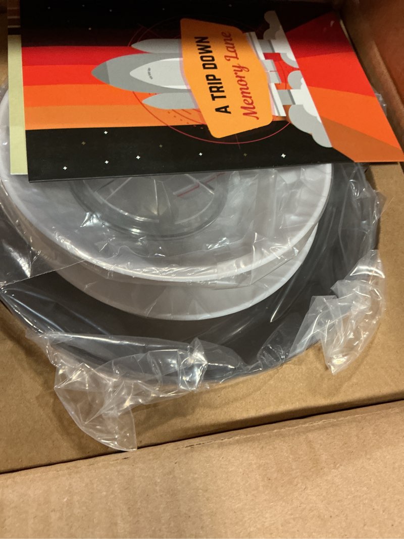 Condition photo showing New/Like New for atomic space age terrarium (white)