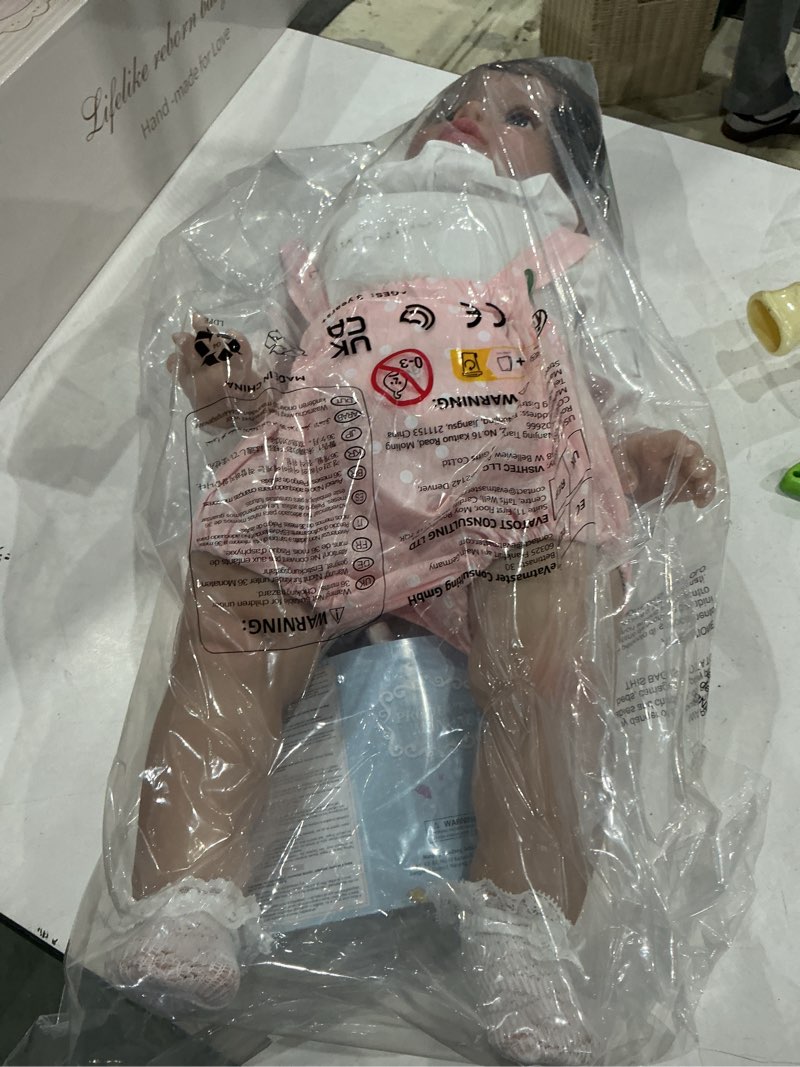 Condition photo showing Good Condition for kawayii 26 inch reborn toddler baby doll princess girl realistic newborn doll silicone soft vinyl real looking reborn baby doll toy lifelike set for kids age 3+… pippa