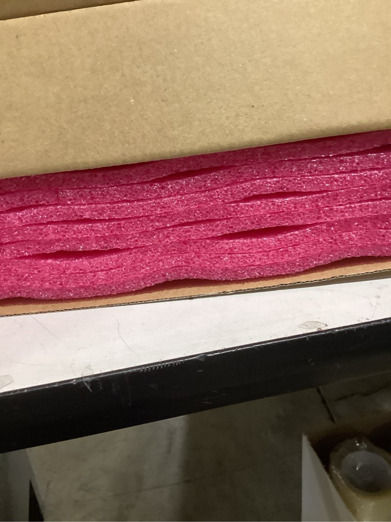 Condition photo showing Good Condition for Pangda 8 Pcs 12" x 12" x 0.25" Pink Polyethylene Foam Sheets Antistatic Foam Blocks Pad Cushion Cuttable Polyethylene Sheets for Reliable Packing and Craft Protection Shipping 8 12" X 12" X 0.25"
