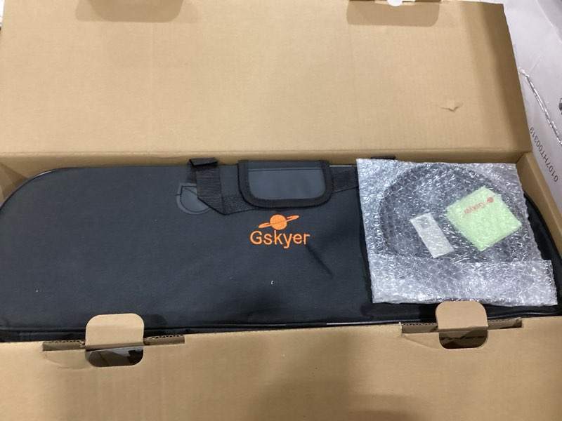 Condition photo showing New/Like New for Gskyer Telescope, 70mm Aperture 400mm AZ Mount Astronomical Refracting Telescope for Kids Beginners - Travel Telescope with Carry Bag, Phone Adapter and Wireless Remote.