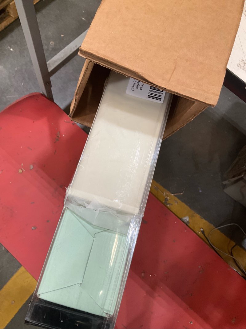 Condition photo showing Good Condition for aosky linen roller blinds shades for indoor windows pull down cordless blackout black out window shade 45 inch blinds for home linen linen 45"w x 72"h