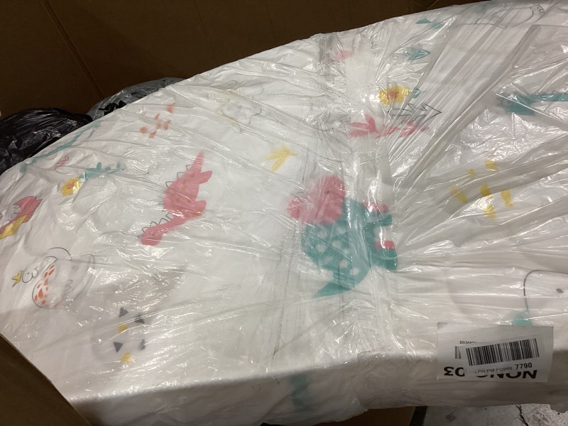 Condition photo showing Good Condition for Premium 5" Crib Mattress and Toddler Mattress, Dual-Sided and Firm, Hypoallergenic Crib Mattress, Fits Standard Crib and Toddler Bed Dinosaur party 52" x 27.6" x 5"