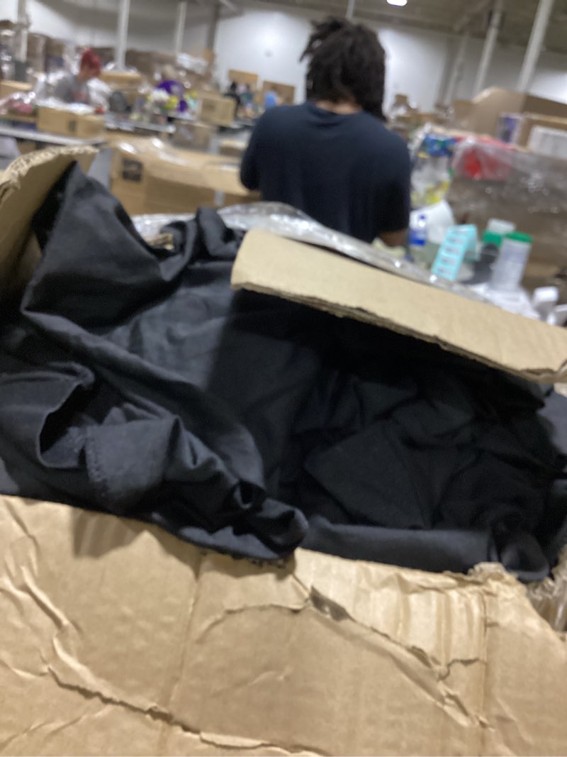 Condition photo showing As Is for vevor stretch spandex folding chair covers, universal fitted chair cover, removable washable protective slipcovers, for wedding, holiday, banquet, party, celebration, dining (100pcs black) 100pcs black-c