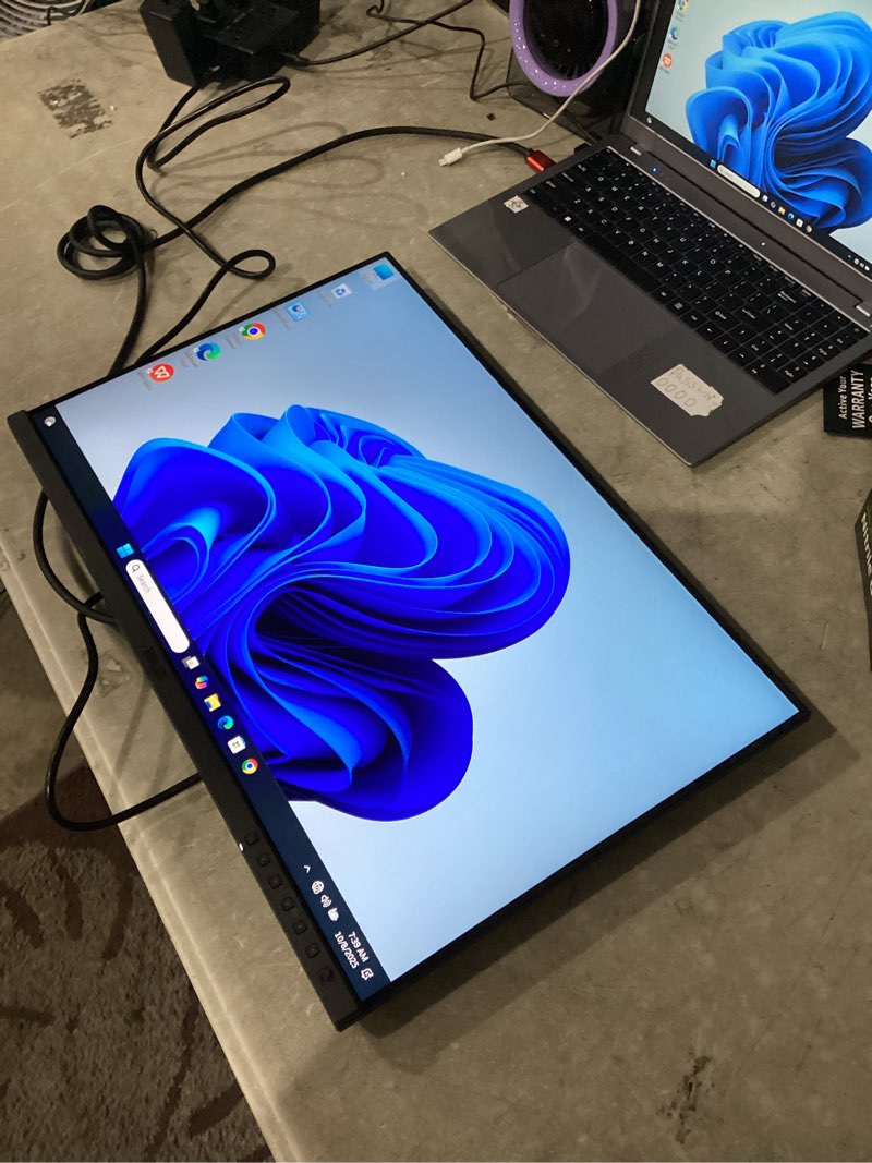 Condition photo showing Good Condition for asus proart 24” (24.1” viewable) 16:10 hdr professional monitor (pa248crv) - ips, (1920 x 1200), 97% dci-p3, ?e < 2, calman verified, usb-c pd 96w, displayport, daisy-chain, ergonomic, 3yr warranty 24" 16:10 daisy-chain mac