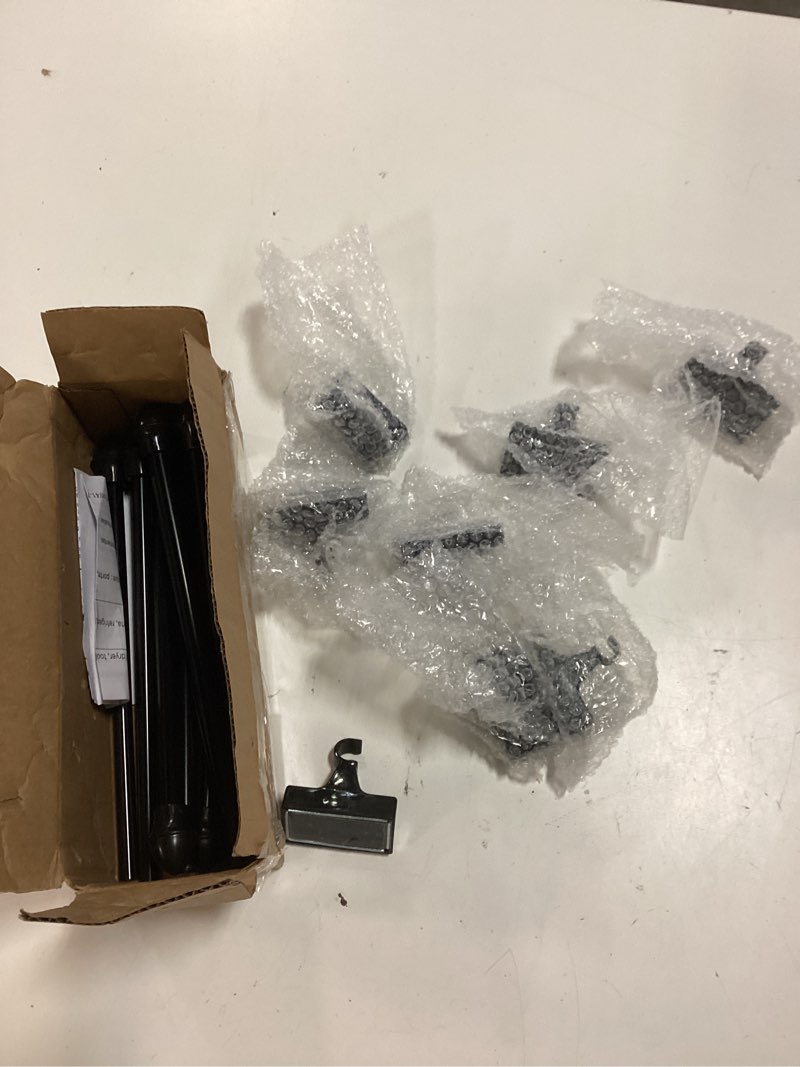 Condition photo showing New/Like New for magnetic curtain rods 4 pack for metal doors top and bottom, multi-use adjustable magnetic rods for small windows cafe sidelight and iron steel places (adjust from 9 to 16 inch, black) black 9"-16", 4 pack