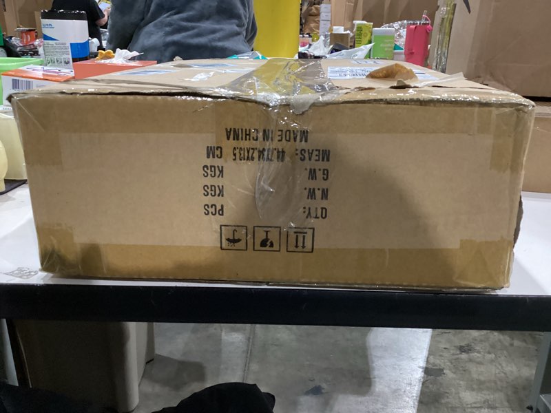 Condition photo showing As Is for Juyace 240W Led Flood Light Dusk to Dawn Outdoor Lighting 5000K IP65 for Commercial Building Parking