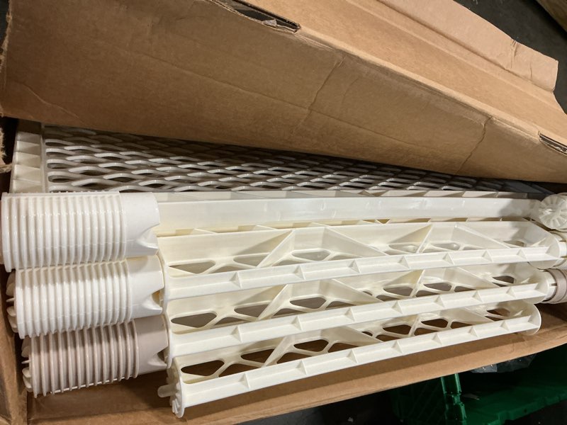 Condition photo showing Good Condition for Toddleroo by North States - Superyard Ultimate Play Yard: Freestanding 6-Panel Baby Playpen with Door - Indoor or Outdoor Use - Made in USA - Encloses Up to 18.5 Square Feet - 26 Inches Tall - Ivory 6-Panel Ivory