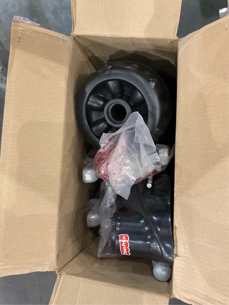 Fisher-Price Toddler Tricycle Harley-Davidson Tough Trike, Toy Bike with Handlebar Grips & Storage f