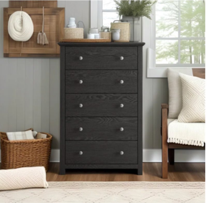 Tevrat 5 Drawers 31.1\" W Dresser (Incomplete)