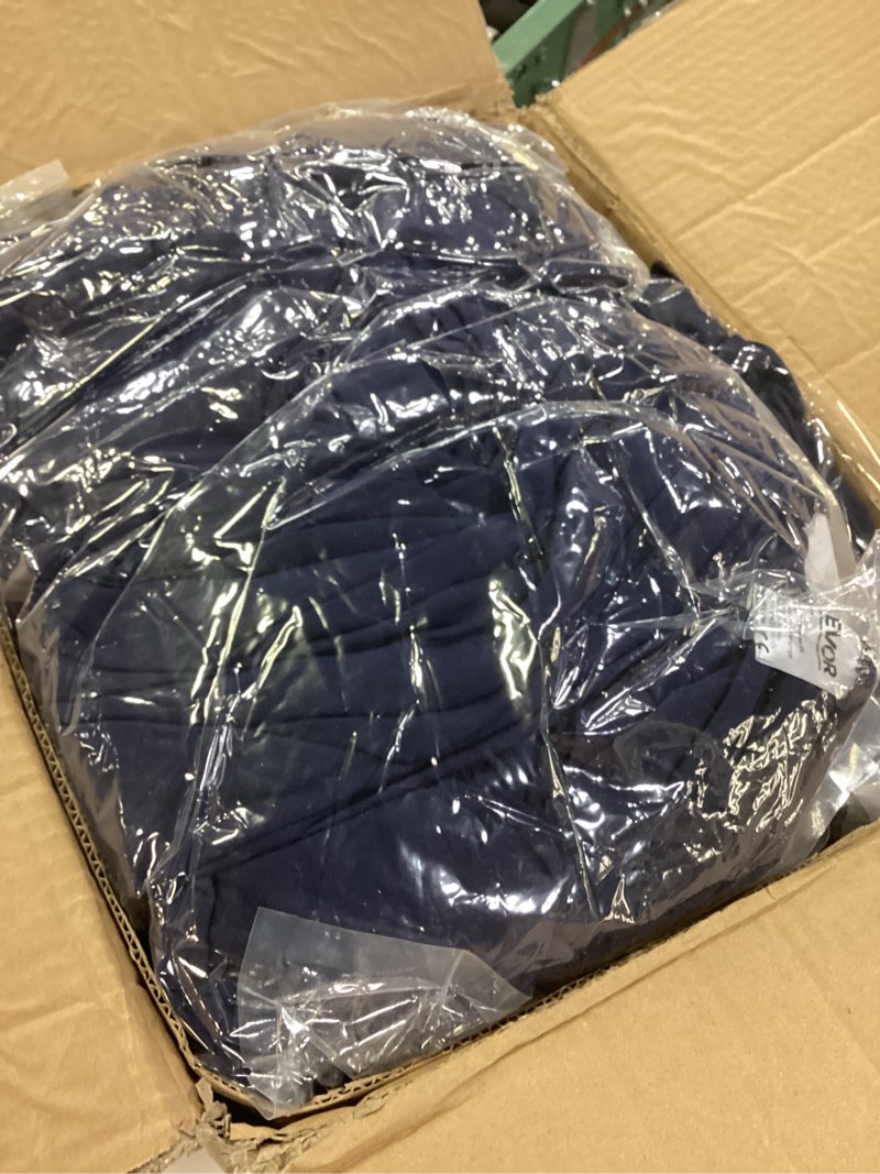 Condition photo showing Good Condition for vevor chair covers, polyester spandex chair cover, stretch slipcovers for wedding party dining banquet flat-front chair covers (navy blue-a, 50pcs) navy blue-a 50pcs