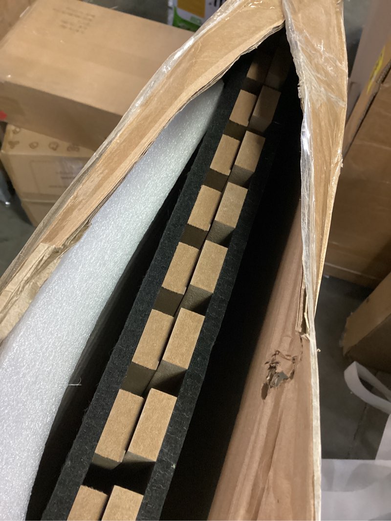 Condition photo showing Good Condition for art3d 2 wood slat acoustic panels for wall and ceiling - 3d fluted sound absorbing panel with wood finish - walnut