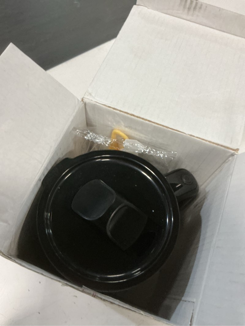 Condition photo showing Good Condition for Drink Stirrer,Electric Mixing Mug,Electric Stirring Mug, Coffee Mug,Suitable for Coffee, Milk, Cocoa and Other Beverages (Black, 16 oz) 16 Ounces Black