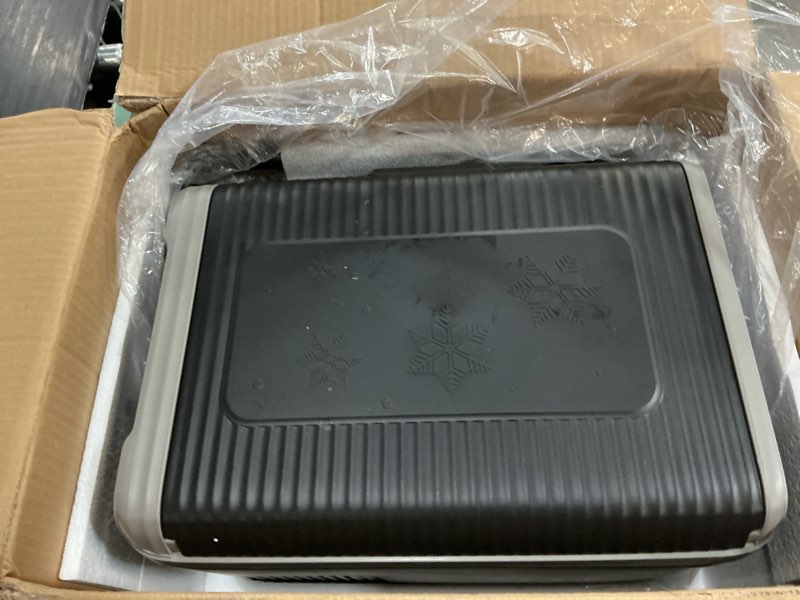Condition photo showing New/Like New for kohree 12 volt car refrigerator, 19qt(18l) car fridge with large handle, -4?~68? 12v electric cooler 12/24v dc 12/24v dc, 110-240v ac compressor portable freezer for camping road trips travel