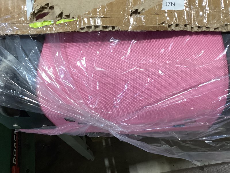 Condition photo showing As Is for dance bag with garment rack,dance costumes rolling garment bags for travel,garment duffle bag for dance competition, wheeled drop-bottom upright luggage closet suitcase (23inch-pink-e)