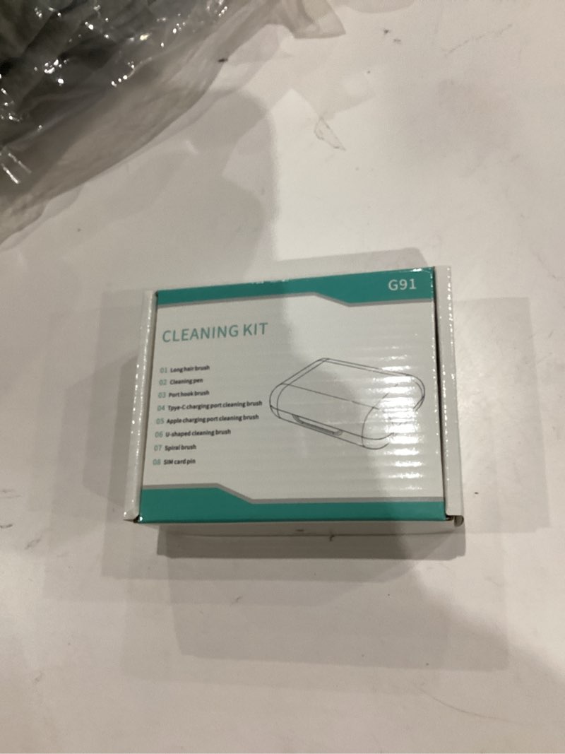 Condition photo showing Good Condition for Cleaner Kit for AirPod, Multi-Tool iPhone Cleaning Kit, Cell Phone Cleaning Repair & Recovery iPhone and iPad (Type C) Charging Port, Lightning Cables, and Connectors Square Black