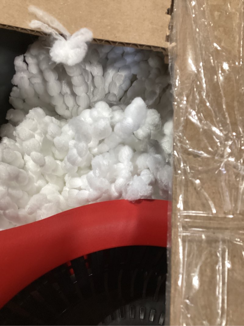 Condition photo showing Good Condition for o-cedar easywring microfiber spin mop & bucket floor cleaning system + 3 extra refills (4 refills included) spin mop bucket with 3 extra refills