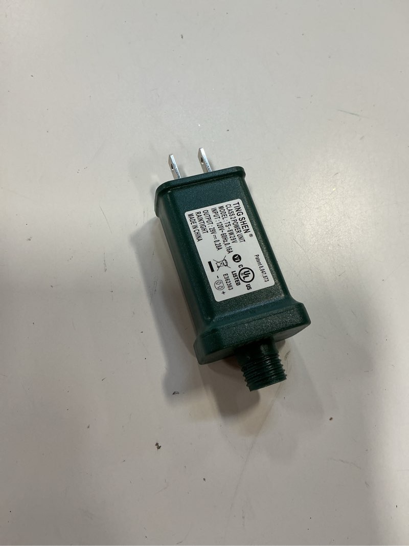 Condition photo showing Good Condition for Goodsby Class 2 LED Transformer for Christmas X-Mas Tree Lights, Holiday Lighting, LED String Light 29V 0.28A Power Supply 8W Raintight US Plug Power Adapter UL-Listed TS-8W29V (Left Positive)