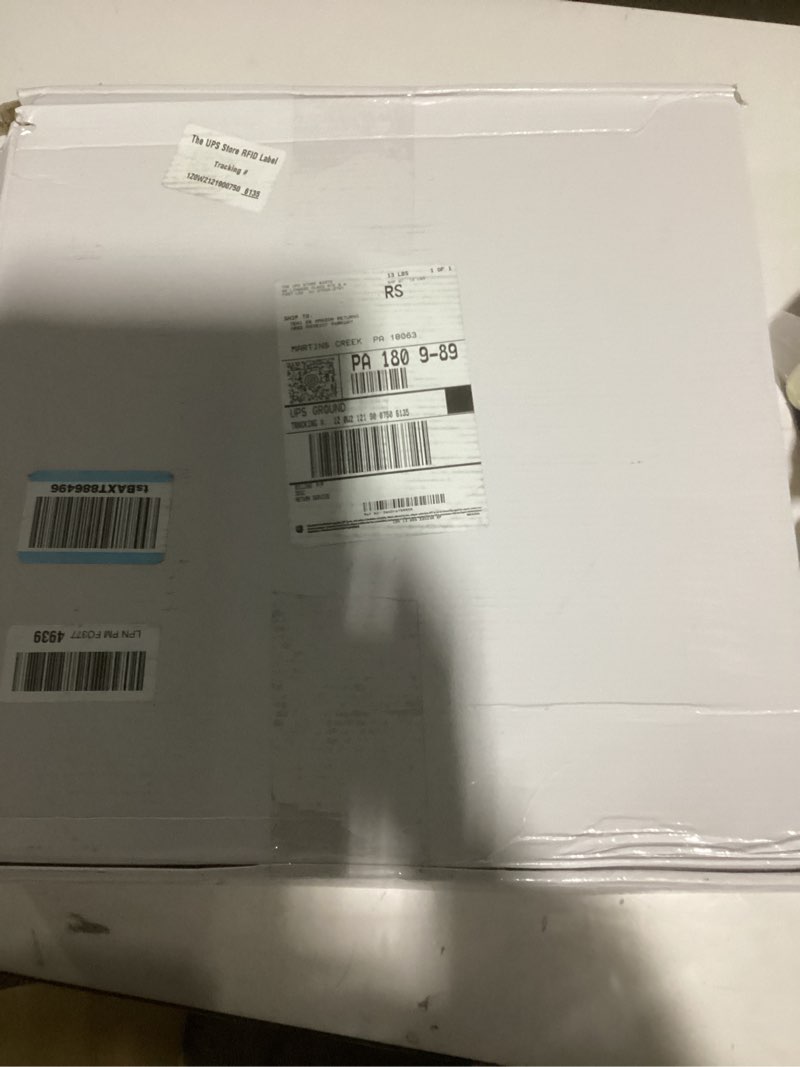 Condition photo showing New/Like New for brushed gold shower system bathroom 16 inch rain shower head ceiling mount with handheld luxury high pressure shower combo set shower faucet rough-in valve body and trim kit brushed gold 16 inch