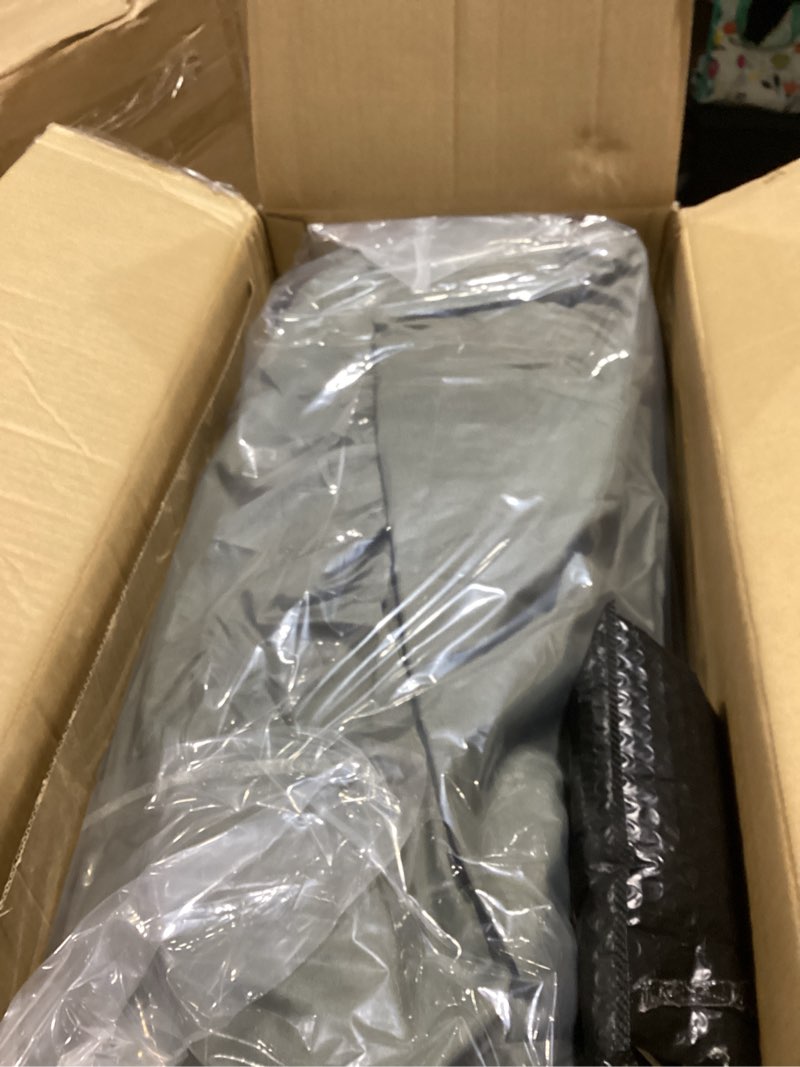 Condition photo showing New/Like New for losthorizon camping air mattress with foam for tesla, self inflating sleeping pad with air pump, 4.5" thick, r-value 13, model y model y sleeping pad + pump
