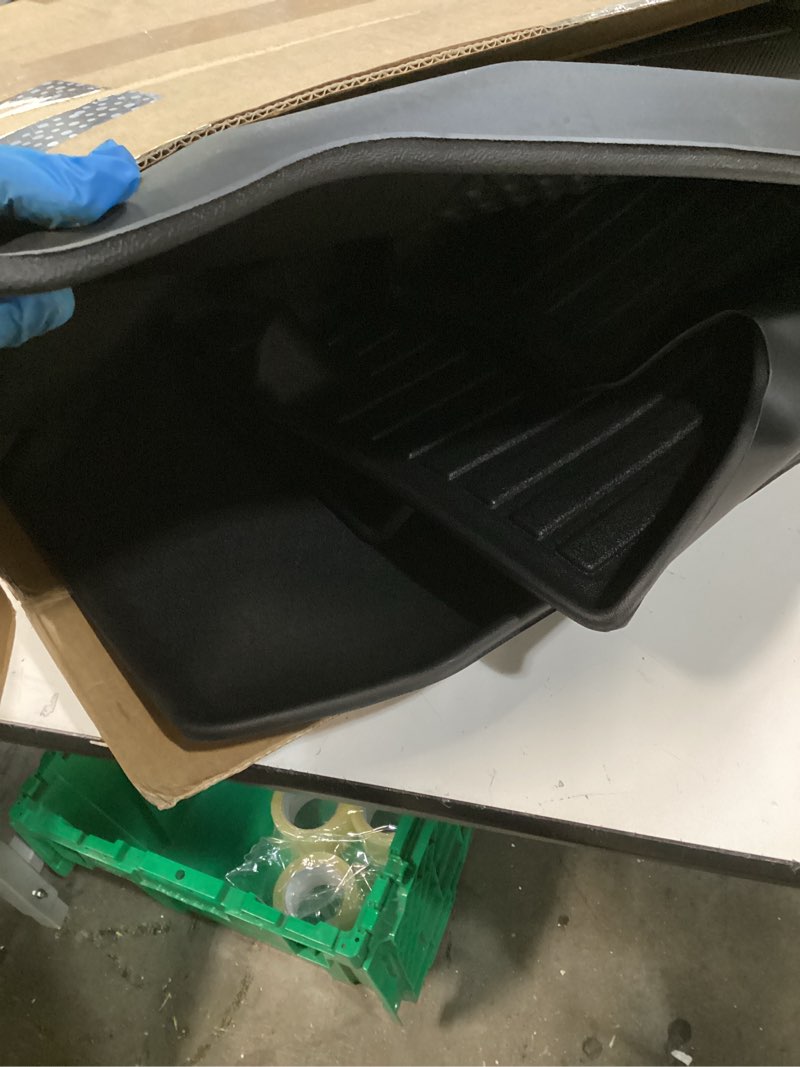 Condition photo showing Good Condition for HAFIDI® Floor Mats & Cargo Liner Set Fit for 2019-2023 Jeep Cherokee (Not for Grand Cherokee) All Weather Protection TPE Anti-Slip Automotive Full Set Floor Liners Custom Accessories - Black 33) For Cherokee 2019-2023 Full Set