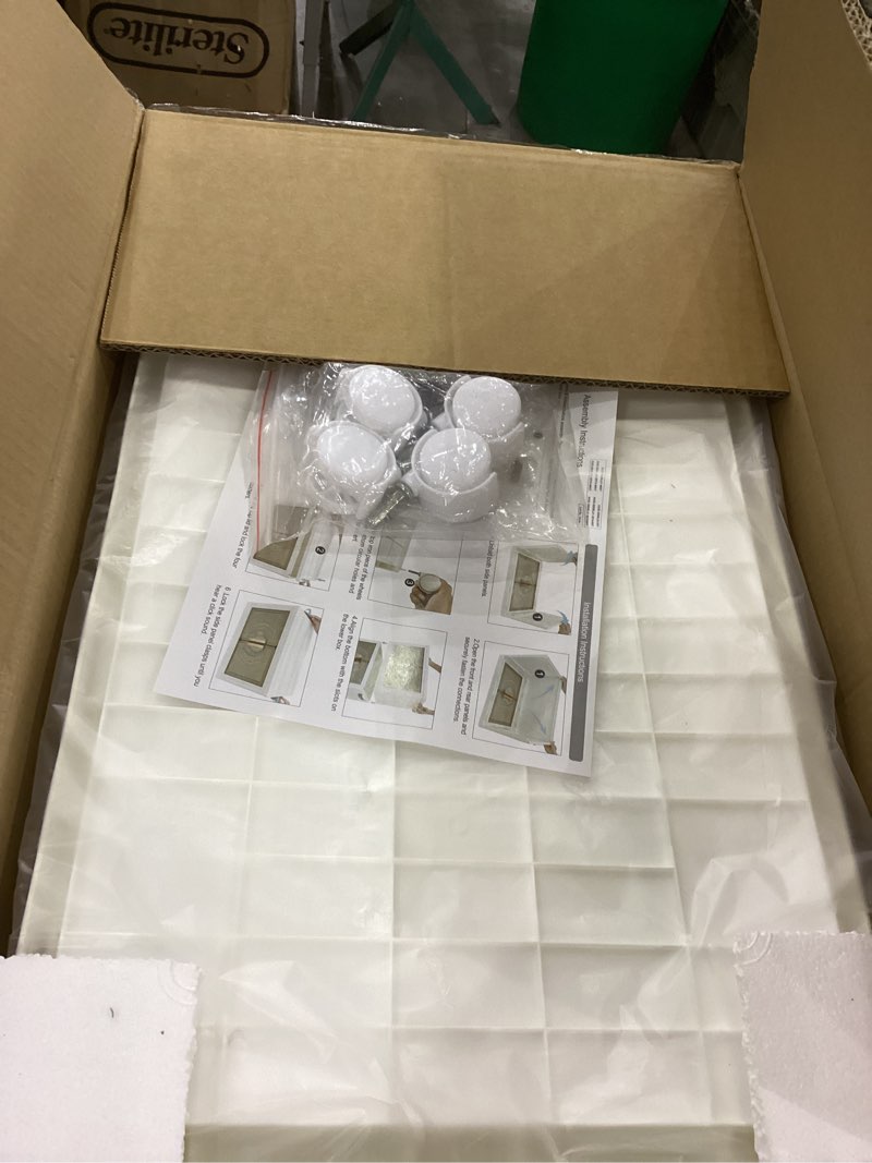 VECELO 19 Gal Stackable Storage Bins with Lid, 5 Pack Plastic Collapsible Storage Cabinet, Foldable 