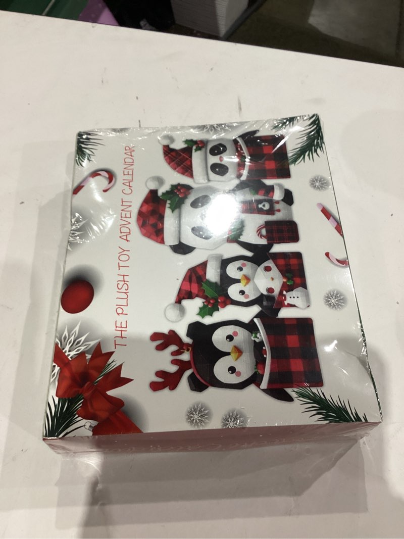 Condition photo showing New/Like New for Christmas Plush Advent Calendar 2025 Collection - 24 Unique Surprises to Brighten Each Day
