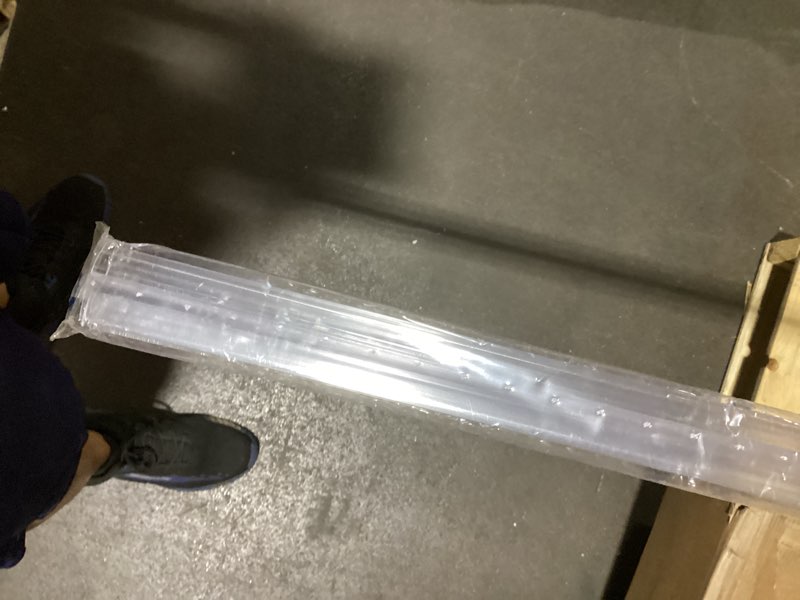 Condition photo showing Good Condition for 2-pack butecare frameless shower door side seal strip for 3/8" glass doors, vertical polycarbonate h-jamb 180 degree 78" long h-type 3/8''