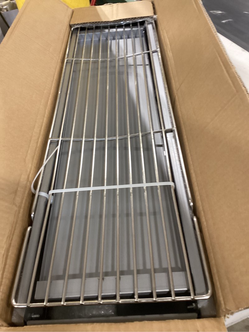 Condition photo showing Good Condition for willbbq charcoal grill tailgate parties, patio, beach barbecues, backyard gatherings,alloy steel bbq barbecue outdoor grilling with durable support frame and dual adjustable vents (31.6x10.3x5.1 inch)