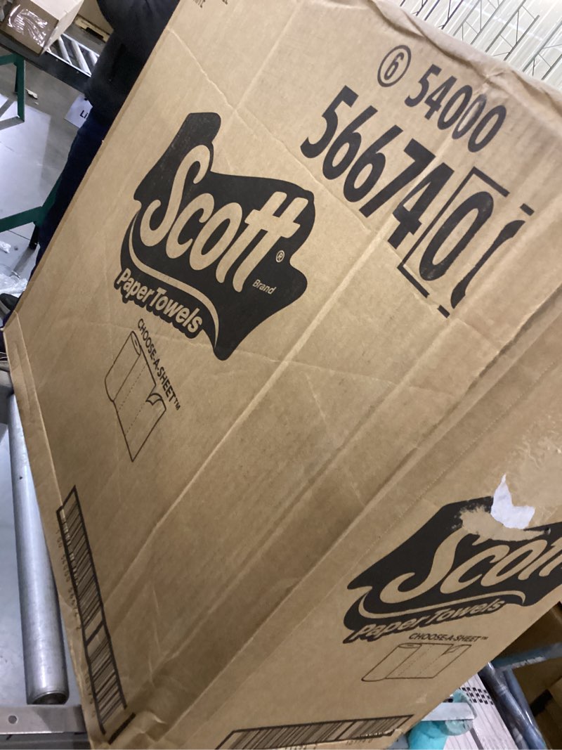 Condition photo showing New/Like New for Scott Paper Towels, Choose-A-Sheet, 30 Double Rolls = 60 Regular Rolls (108 Sheets Per Roll) 108 Sheet (Pack of 30) White