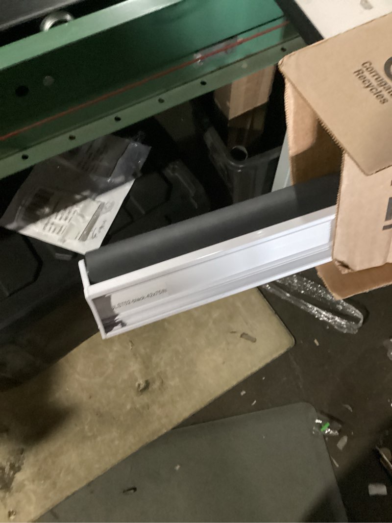 Condition photo showing Good Condition for genimo 100% blackout roller window shades, window blinds cordless with thermal insulated, uv protection fabric, mini french door blinds for home, bedroom, office, black, 42" w x 72" h black 42"w x 72"h