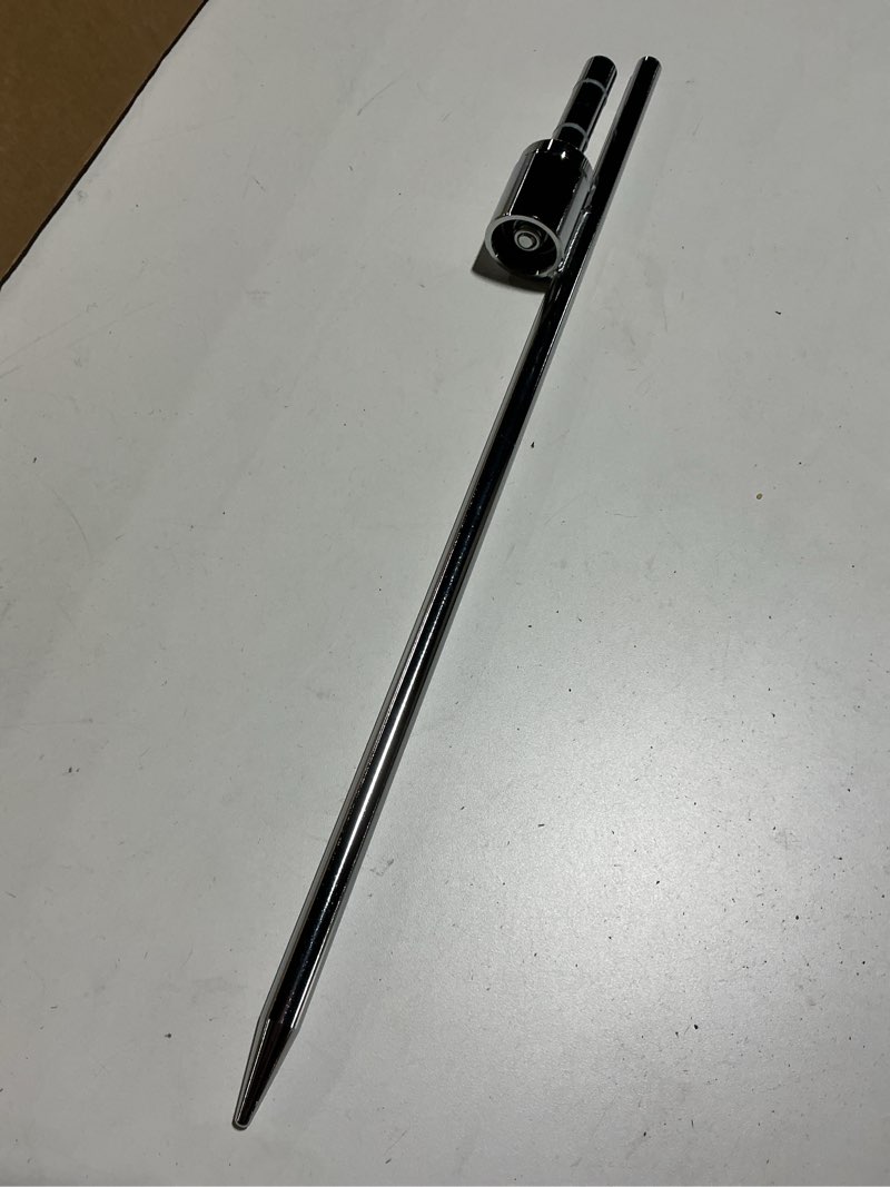 Condition photo showing Good Condition for Anley 19.5-inch Ground Stake - Stainless Steel Spike with Sleeve Bearing - Fits Flutter Banner Flag Poles with a 0.65" Inner Diameter - Feather Flagpole and Flag not Included, Stake Only