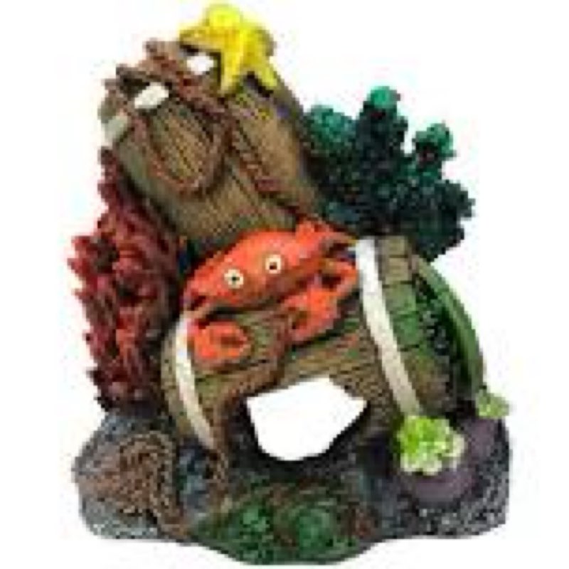 GloFish TM78021 Aquarium Ornament - Barrels - Extra Large