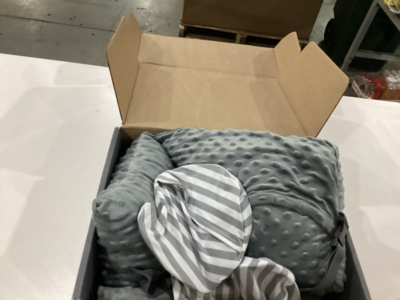 Condition photo showing As Is for Zomaple Mastectomy Recovery Pillow + Strap, Seat Belt Cover & Shower Lanyard – Post-Op Essentials, Breast Augmentation/Reduction & Mastectomy Recovery Supplies – Washable Cover for Comfort & Support Grey Breast Care Set