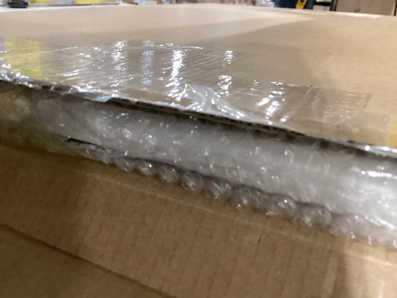 Condition photo showing Good Condition for upsimples 16x24 picture frame, display pictures 14x20 with mat or 16 x 24 without, wall hanging poster frames, white, 1 pack white 16x24