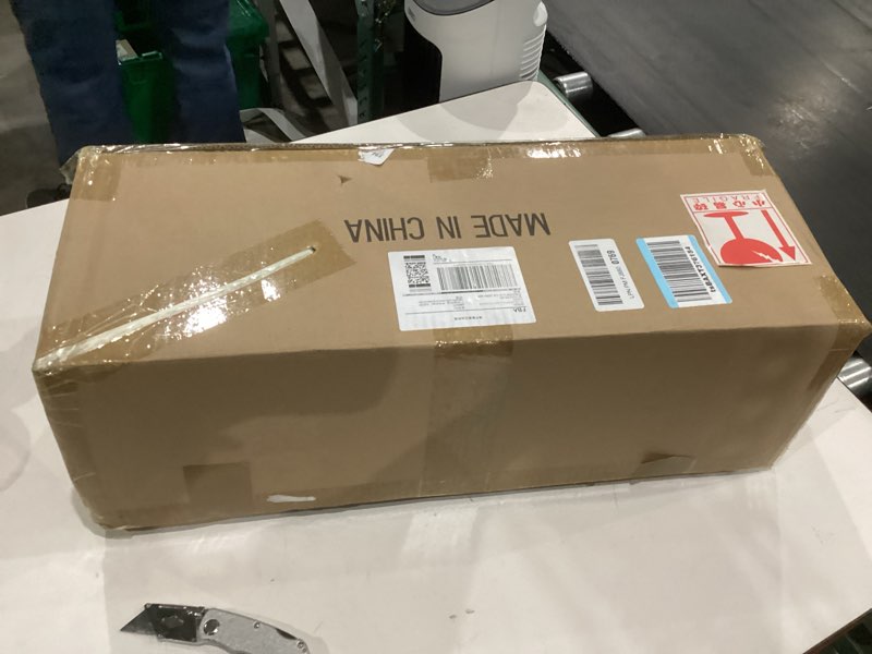 5FT Artificial Fiddle Leaf Fig Tree with White Planter & Fake Moss, Realistic Faux Ficus Lyrata Floo