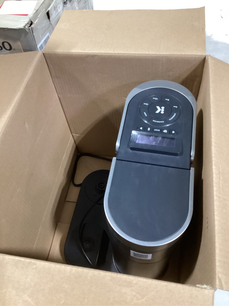 Condition photo showing As Is for Keurig K-Cafe Essentials Single Serve K-Cup Pod Coffee Maker, Black