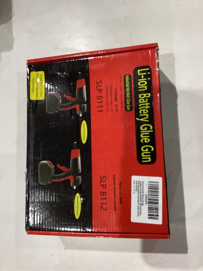 Condition photo showing New/Like New for 100w Cordless Hot Glue Gun with LEDDigital Display and Adjustable Temperature