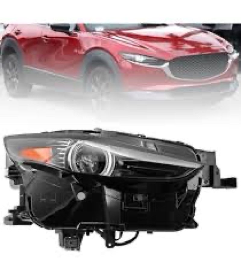 ShareZem DGJ1-51-030B Right Passenger Side LED Headlight Assembly w/AFS DRL for Mazda CX-30 2.5L AT 