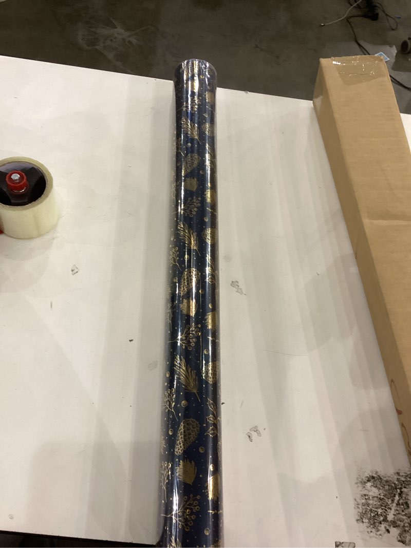 Blue and gold wrapping