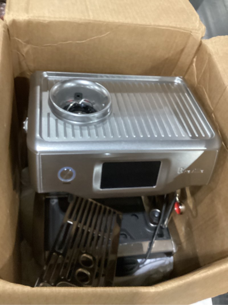 Condition photo showing As Is for SOME PARTS MISSING Breville Barista Touch Espresso Machine BES880BSS, Brushed Stainless Steel