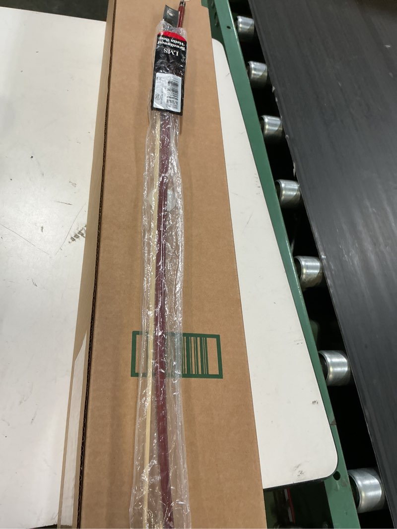 Condition photo showing Good Condition for lms violin bow full size 3/4 brazilwood violin bows lightweight bow well balance fiddle bow made with ebony frog mongolian white horse hair for violin student professional (3/4)