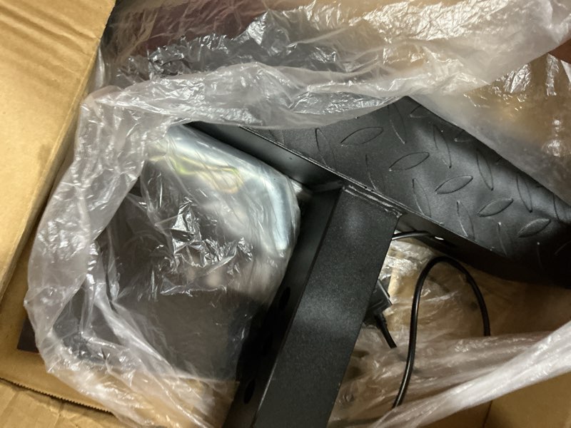 Condition photo showing Good Condition for hitch step for 2” receiver with light 108 led brake lighting(6 mode) steel construction powder matte coated towing for trucks chevy ford toyota gmc dodge ram jeep atvs suvs vans 450lbs max load 15.74 inch