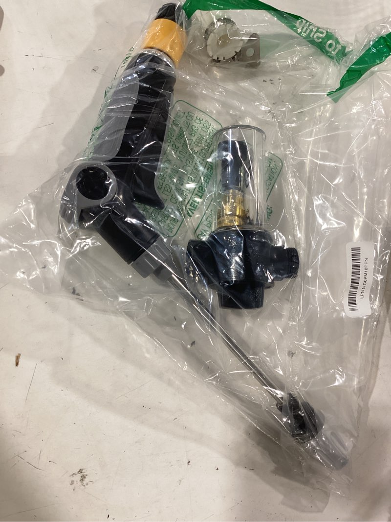 Condition photo showing Good Condition for turn any hose into a high-pressure water cleaning jet, power jet water, heavy duty garden hose nozzle, spray nozzles for cleaning yard patio car, adjustable high pressure hose with three spray modes