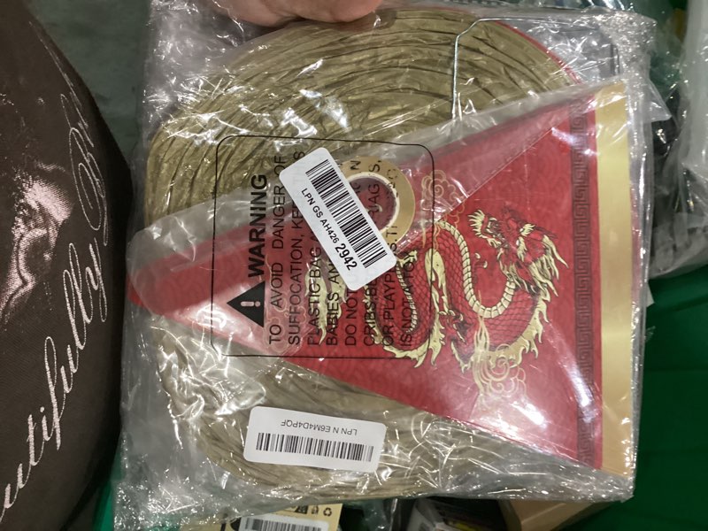 Condition photo showing Good Condition for party greeting 28 pcs hibachi party decorations asian chinese japanese party supplies includes 15 pcs chinese paper lanterns 12 pcs japanese folding fans 32.8 ft chinese new year dragon pennant banner