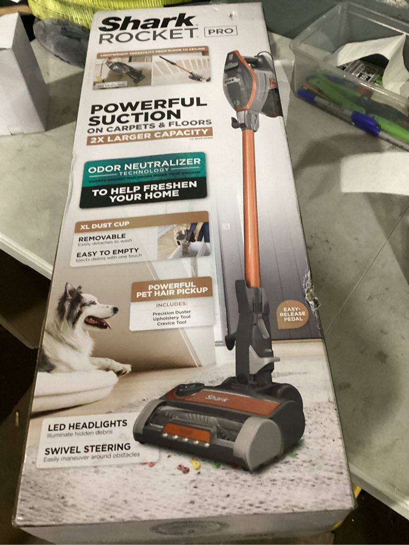 Condition photo showing New/Like New for shark rocket pro corded stick vacuum with odor neutralizer technology, hn175